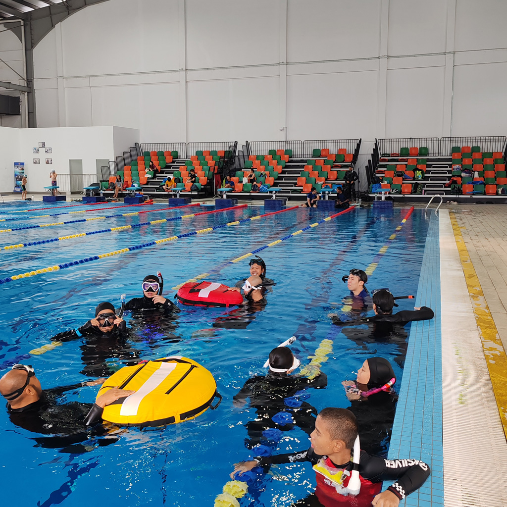 Freediving training session featured in Swimiss gallery